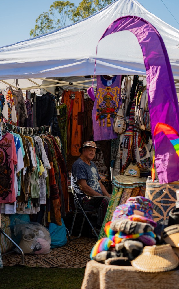 Sunshine Coast Markets — photograph by Camila Moran
