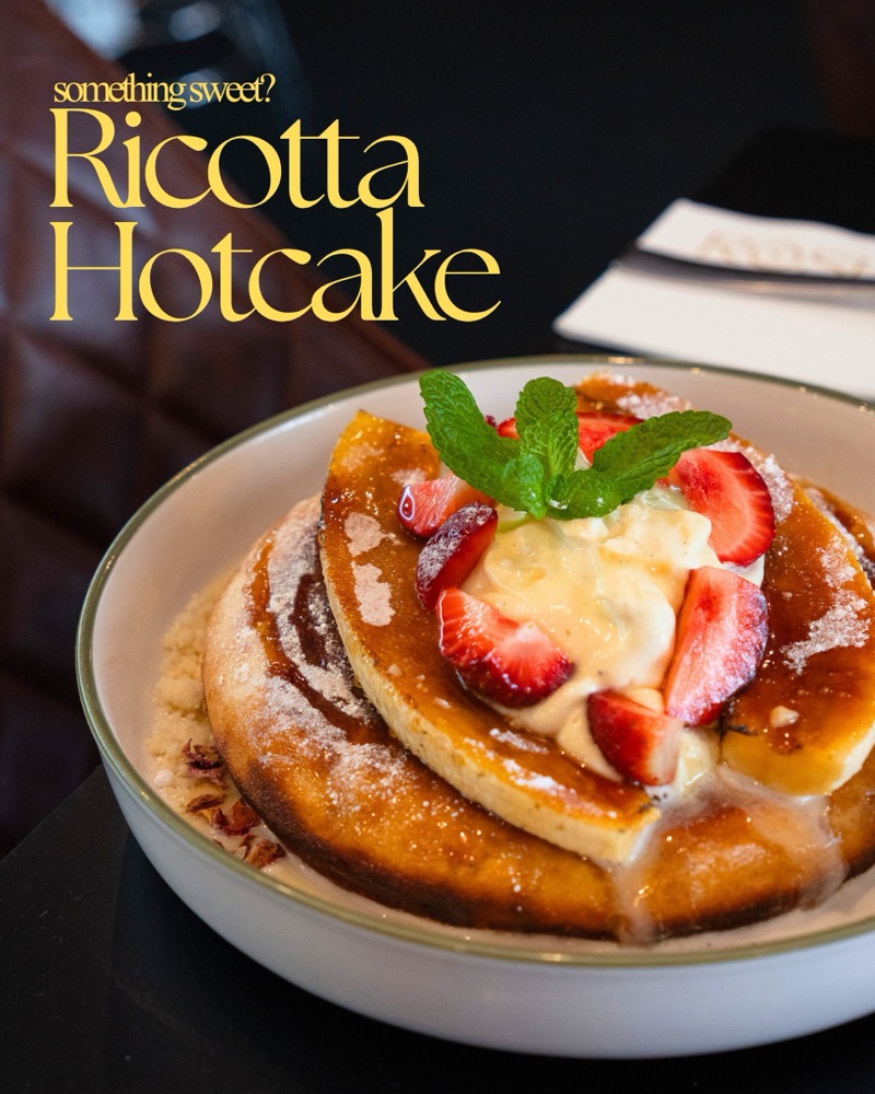 Ricotta Hotcake — Instagram post for Roshni by Raj